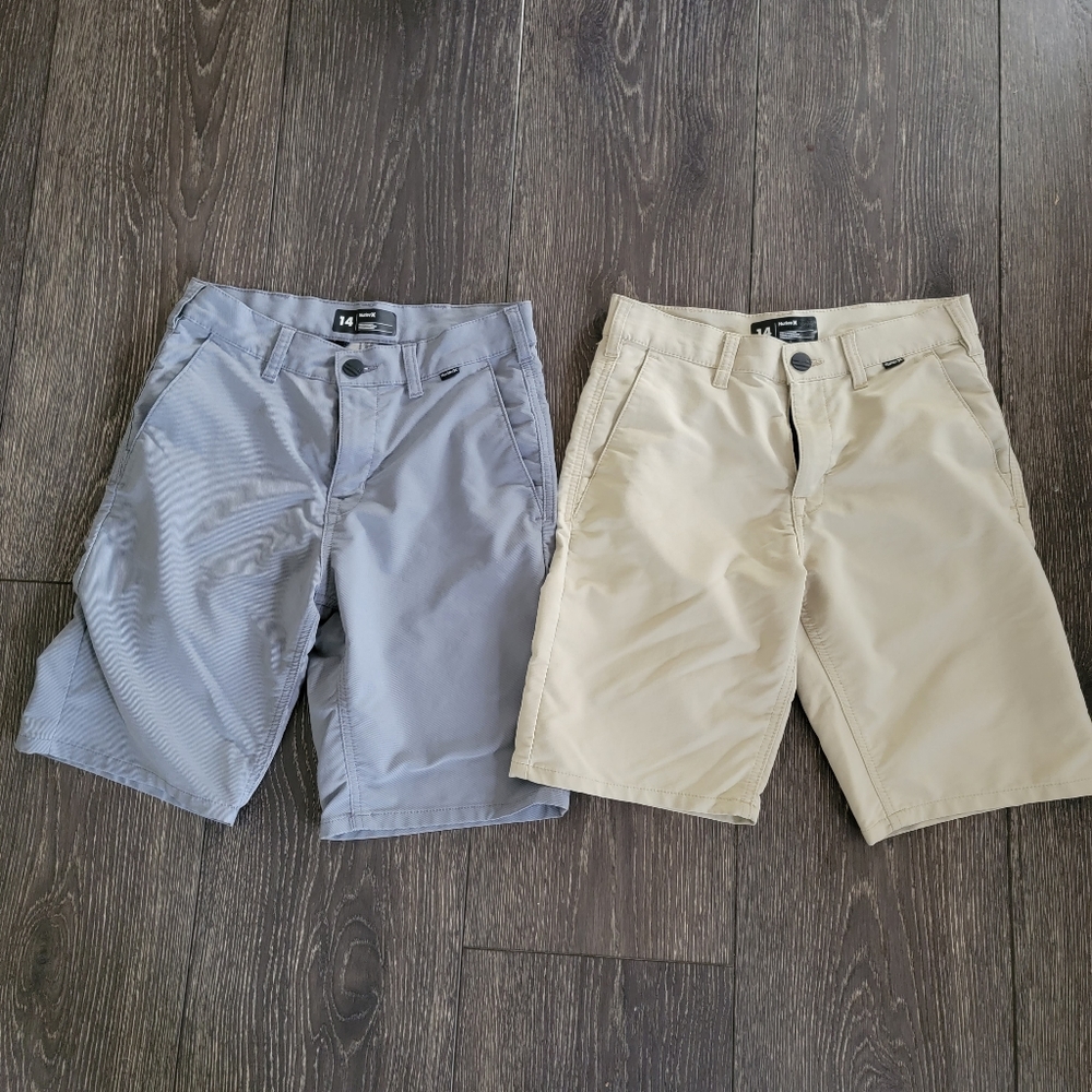 Hurley | NWOT TWO Boys sz14 Shorts